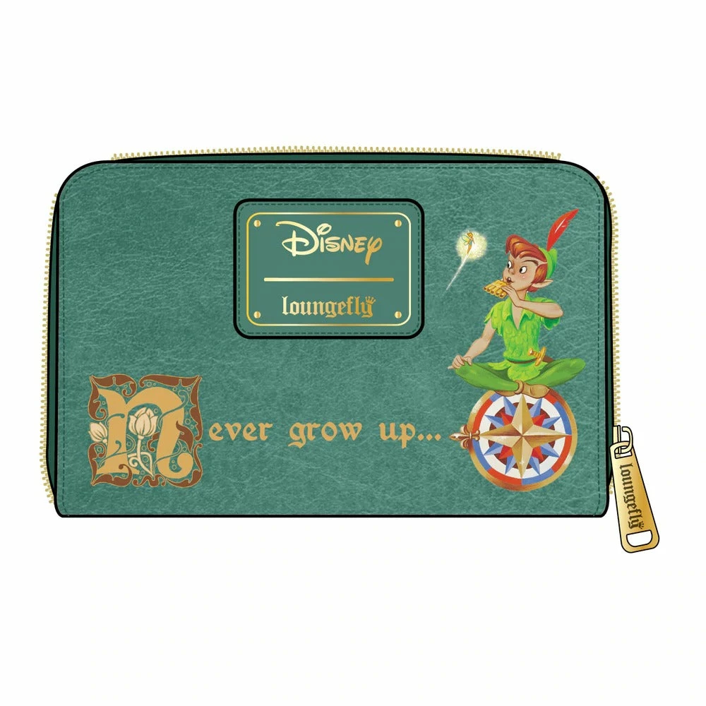 Loungefly Disney Peter Pan Book Series Ziparound Wallet 2 Loungefly Disney Peter Pan Book Series Ziparound Wallet