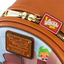 Loungefly WB Willy Wonka And The Chocolate Factory 50th Anniversary Mini Backpack