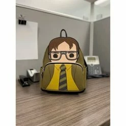 Loungefly The Office Dwight Schrute Pop! Mini-Backpack - Entertainment Earth Exclusive