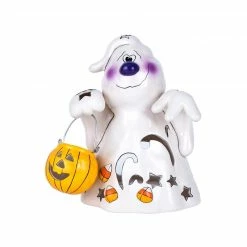 Faire Blue Sky Ghost Candle House Collectibles