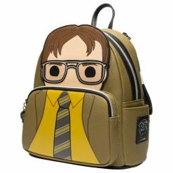 Loungefly The Office Dwight Schrute Pop! Mini-Backpack - Entertainment Earth Exclusive