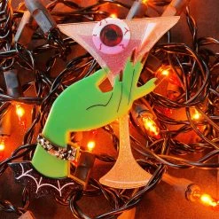 Faire Lipstick & Chrome Eye'll Have Another Brooch 6 Faire Lipstick & Chrome Eye'll Have Another Brooch