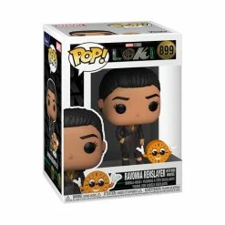 Entertainment Earth Funko Pop! Marvel Loki Series Ravonna Renslayer With Miss Minutes Vinyl Figure #899