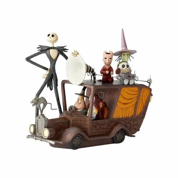Enesco Disney Traditions Nightmare Before Christmas Mayors Car "Terror Triumphant" Figurine By Jim Shore 1 Enesco Disney Traditions Nightmare Before Christmas Mayors Car "Terror Triumphant" Figurine By Jim Shore