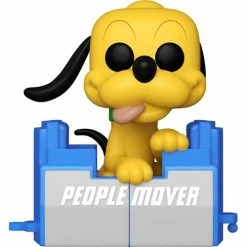 Collectibles Funko Pop! WDW 50th Anniversary Pluto Peoplemover With Balloon Pop! Vinyl Figure #1164