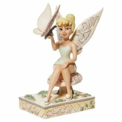 Enesco Disney Traditions White Woodland Tinkerbell By Jim Shore