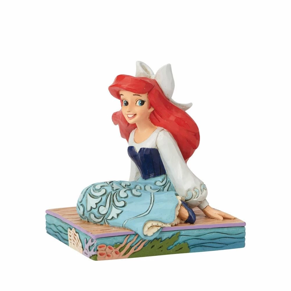 Enesco Disney Traditions Ariel Personality Pose "Be Bold" By Jim Shore 6 Enesco Disney Traditions Ariel Personality Pose "Be Bold" By Jim Shore