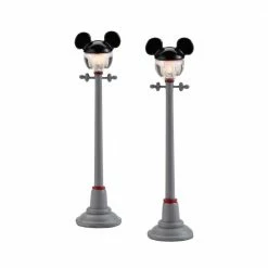 Enesco Mickey Street Lights Disney