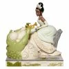 Enesco Disney Traditions White Woodland Tiana W/ Louie By Jim Shore
