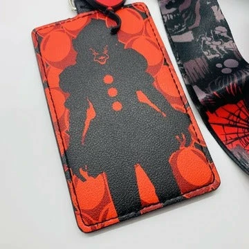 Loungefly IT Pennywise Lanyard With Cardholder 1 Loungefly IT Pennywise Lanyard With Cardholder