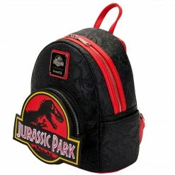 Loungefly In Stock Loungefly Universal Jurassic Park Logo Mini Backpack