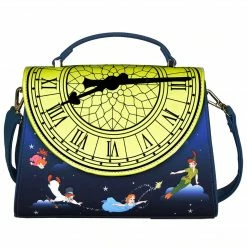Loungefly Disney Peter Pan Glow Clock Crossbody