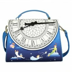 Loungefly Disney Peter Pan Glow Clock Crossbody