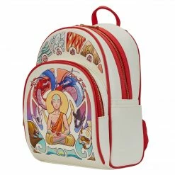Loungefly In Stock Loungefly Avatar Aang Glow-in-the-Dark Meditation Mini Backpack