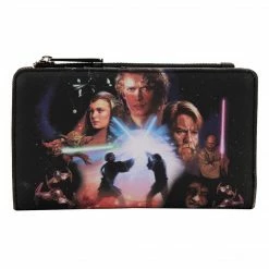 Loungefly Star Wars Prequel Trilogy Flap Wallet Loungefly In Stock