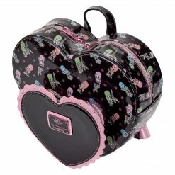 Merch Ventures Loungefly In Stock Loungefly Valfre Double Heart Mini Backpack