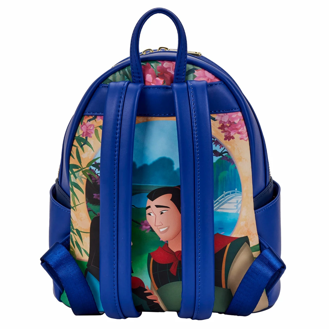 Loungefly Disney Mulan Castle Light Up Mini Backpack 4 Loungefly Disney Mulan Castle Light Up Mini Backpack