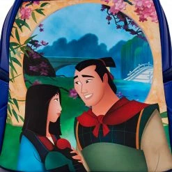 Loungefly Disney Mulan Castle Light Up Mini Backpack 11 Loungefly Disney Mulan Castle Light Up Mini Backpack