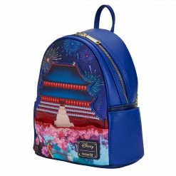 Loungefly Disney Mulan Castle Light Up Mini Backpack 13 Loungefly Disney Mulan Castle Light Up Mini Backpack