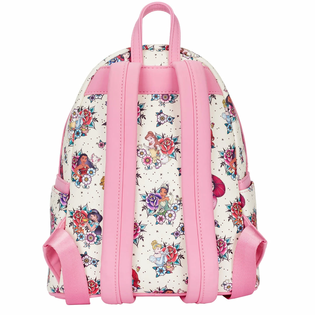 Loungefly Disney Princess Tattoo AOP Mini Backpack Loungefly In Stock 3 Loungefly Disney Princess Tattoo AOP Mini Backpack Loungefly In Stock