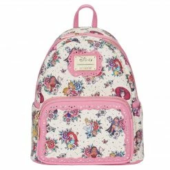 Loungefly Disney Princess Tattoo AOP Mini Backpack Loungefly In Stock