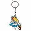 Loungefly Disney Alice In Wonderland Alice Falling Keychain Loungefly In Stock