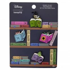 Loungefly Disney Princess Books 4-Piece Pin Set Loungefly In Stock