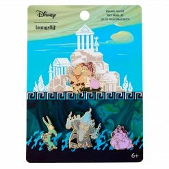 Loungefly Disney Hercules Muses 4-Piece Pin Set