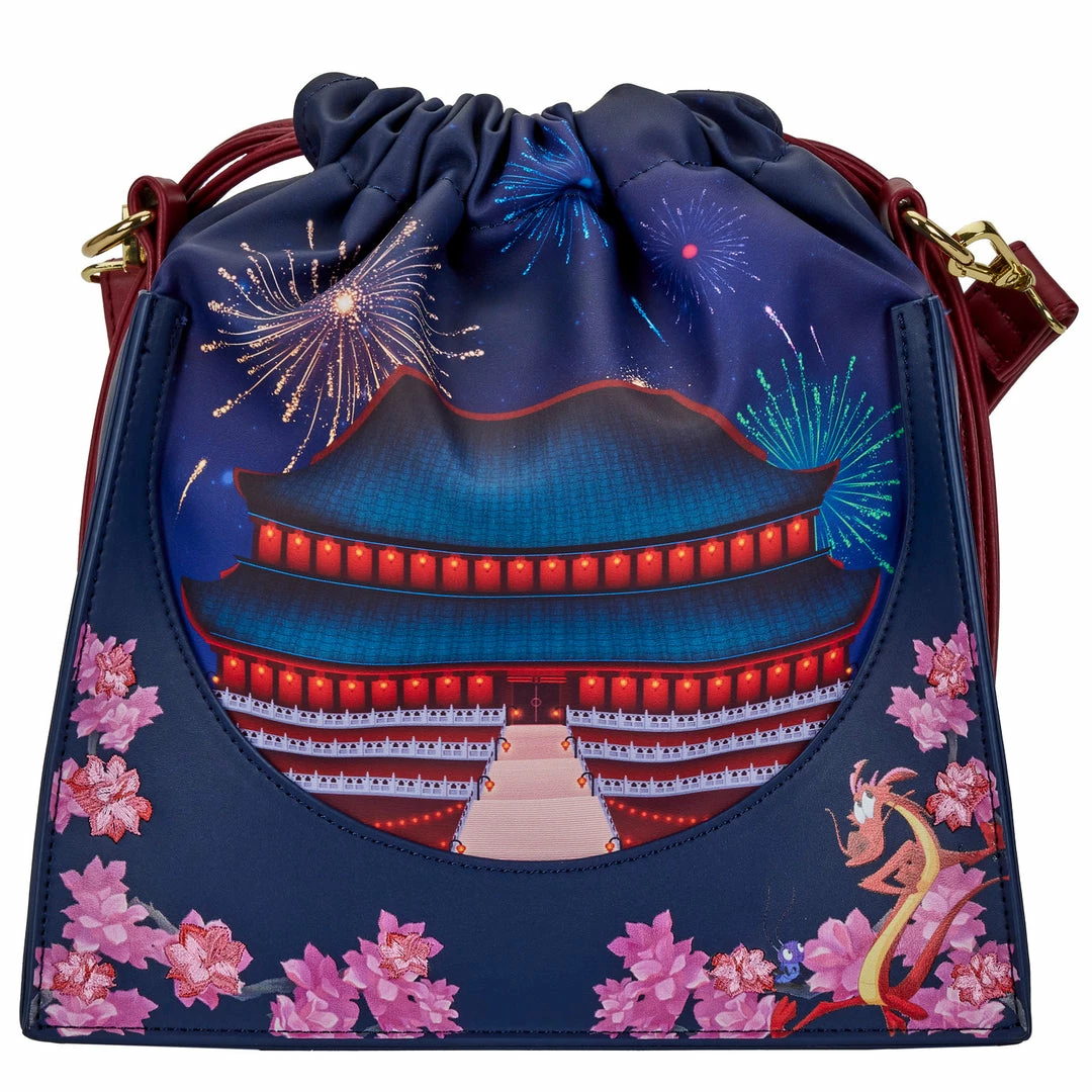 Loungefly In Stock Loungefly Disney Mulan Castle Cinch Sack Crossbody Bag 1 Loungefly In Stock Loungefly Disney Mulan Castle Cinch Sack Crossbody Bag