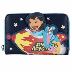 Loungefly Disney Lilo And Stitch Space Adventure Ziparound Wallet Loungefly In Stock
