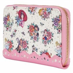 Loungefly In Stock Loungefly Disney Princess Tattoo AOP Ziparound Wallet